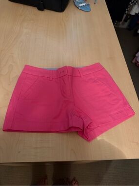 Women’s Pink Cotton Blend Shorts